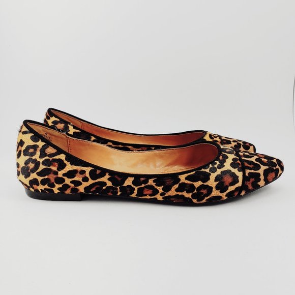 Nine West Leopard Print Flats - Picture 4 of 9